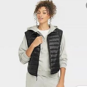 Joylab Black Puffer Vest